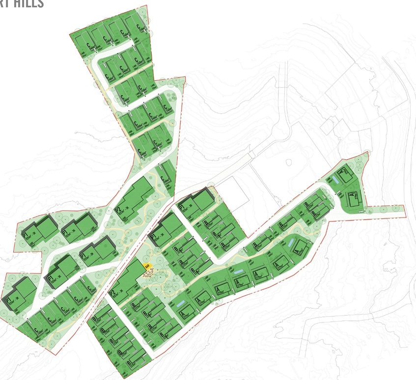 Planvendosja e objekteve Smart Hills